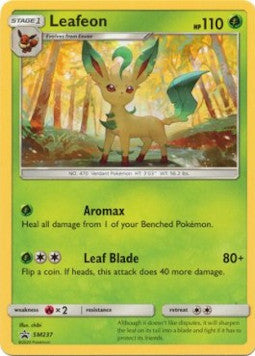 Leafeon⁣ - SM Black Star Promos⁣ (Promo)⁣ [237]