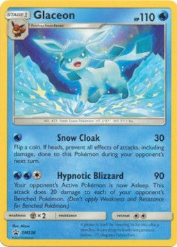 Glaceon⁣ - SM Black Star Promos⁣ (Promo)⁣ [238]