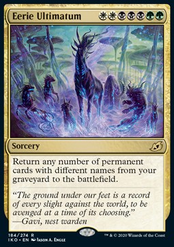Eerie Ultimatum⁣ - Ikoria: Lair of Behemoths⁣ (Rare)⁣ [184]