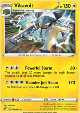 Vikavolt - Rebel Clash (Holo Rare) [RCL-66]