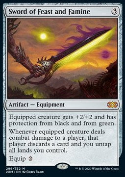 Sword of Feast and Famine⁣ - Double Masters⁣ (Mythic)⁣ [296]