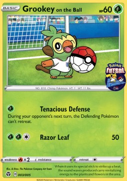 Grookey on the Ball⁣ - Futsal Promos⁣ (Promo)⁣ [003]