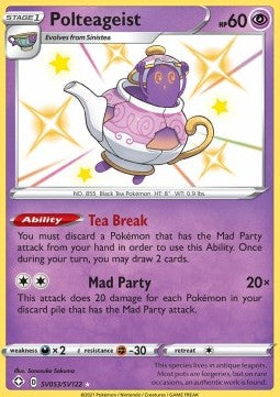 Polteageist⁣ - Shining Fates⁣ (Secret Rare)⁣ [SV53]