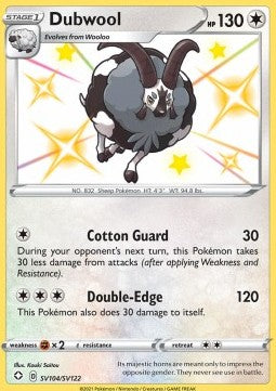 Dubwool⁣ - Shining Fates⁣ (Secret Rare)⁣ [SV104]