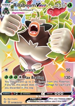 Rillaboom VMAX⁣ - Shining Fates⁣ (Secret Rare)⁣ [SV106]