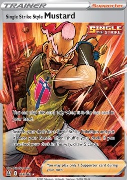 Single Strike Style Mustard⁣ - Battle Styles⁣ (Ultra Rare)⁣ [163]