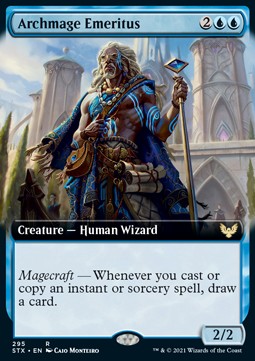 Archmage Emeritus - Strixhaven: School of Mages: Extras (Rare) [XSTX-295]