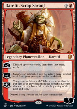Daretti, Scrap Savant - Commander: Strixhaven (Mythic) [C21-164]