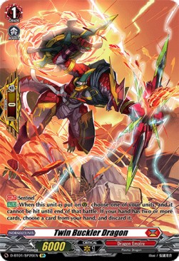 Twin Buckler Dragon  (V.3 - Special Parallel) - Genesis of the Five Greats (Special Parallel) [D-BT01-S26]