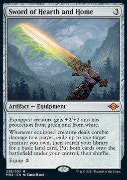 Sword of Hearth and Home⁣ - Modern Horizons 2⁣ (Mythic)⁣ [238]