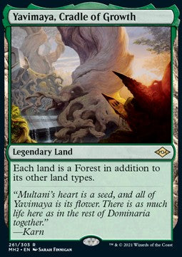 Yavimaya, Cradle of Growth - Modern Horizons 2 (Rare) [MH2-261]