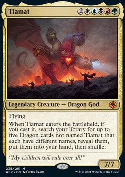 Tiamat - Adventures in the Forgotten Realms (Mythic) [AFR-235]