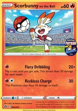 Scorbunny on the Ball⁣ - Futsal Promos⁣ (Promo)⁣ [004]
