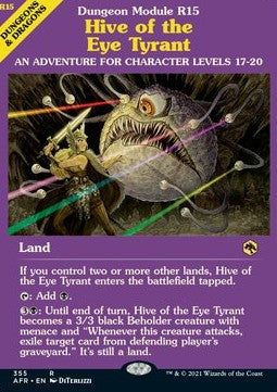 Hive of the Eye Tyrant⁣ - Adventures in the Forgotten Realms: Extras⁣ (Rare)⁣ [355]