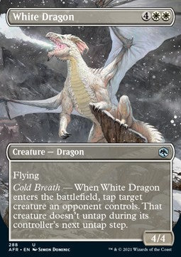 White Dragon - Adventures in the Forgotten Realms: Extras (Uncommon) [XAFR-288]