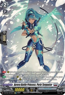 Aurora Battle Princess, Perio Turquoise [D Format] (V.2 - Special Parallel)⁣ - A Brush with the Legends⁣ (Special Parallel)⁣ [S06]