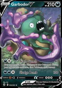 Garbodor V⁣ - Evolving Skies⁣ (Ultra Rare)⁣ [100]