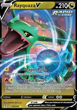 Rayquaza V - Evolving Skies (Ultra Rare) [EVS-110]