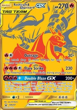 Reshiram & Charizard GX⁣ - SM Black Star Promos⁣ (Promo)⁣ [247]