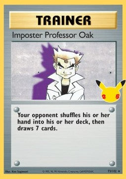 Imposter Professor Oak⁣ - Celebrations⁣ (Rare)⁣ [BS 73]