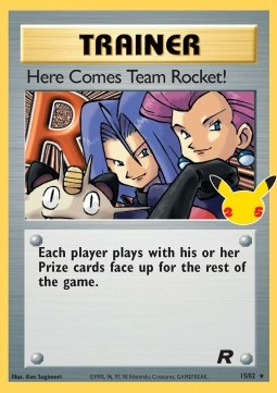 Here Comes Team Rocket!⁣ - Celebrations⁣ (Holo Rare)⁣ [TR 15]