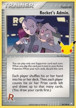 Rocket's Admin.⁣ - Celebrations⁣ (Uncommon)⁣ [TRR 86]