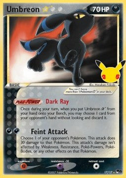 Umbreon Star⁣ - Celebrations⁣ (Ultra Rare)⁣ [POP5 17]