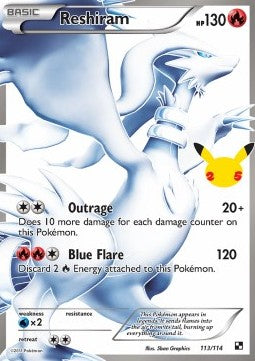 Reshiram⁣ - Celebrations⁣ (Ultra Rare)⁣ [BLW 113]