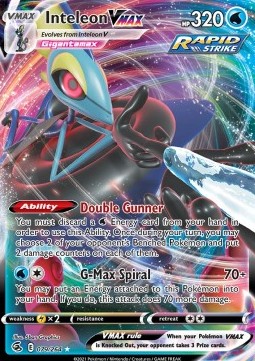 Inteleon VMAX⁣ - Fusion Strike⁣ (Ultra Rare)⁣ [079]