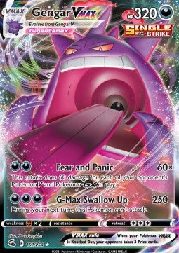 Gengar VMAX⁣ - Fusion Strike⁣ (Ultra Rare)⁣ [157]