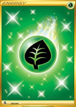 Grass Energy⁣ - Fusion Strike⁣ (Secret Rare)⁣ [283]