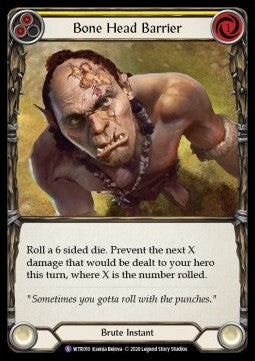 Bone Head Barrier (Rainbow Foil) - Welcome to Rathe - Unlimited (Super Rare) [WTR-U-WTR010]