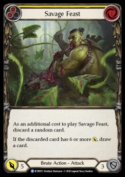 Savage Feast (Yellow) (Normal)⁣ - Welcome to Rathe - Unlimited⁣ (Rare)⁣ [WTR015]