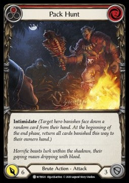 Pack Hunt (Red) (Normal)⁣ - Welcome to Rathe - Unlimited⁣ (Common)⁣ [WTR023]