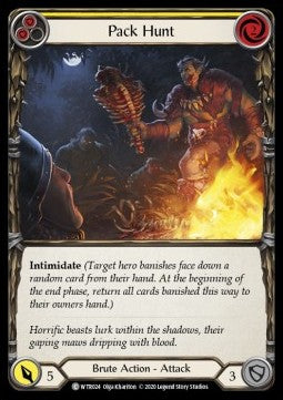 Pack Hunt (Yellow) (Normal)⁣ - Welcome to Rathe - Unlimited⁣ (Common)⁣ [WTR024]