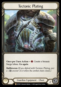Tectonic Plating (Rainbow Foil)⁣ - Welcome to Rathe - Unlimited⁣ (Legendary)⁣ [WTR041]