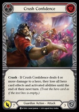 Crush Confidence (Red) (Normal)⁣ - Welcome to Rathe - Unlimited⁣ (Common)⁣ [WTR063]