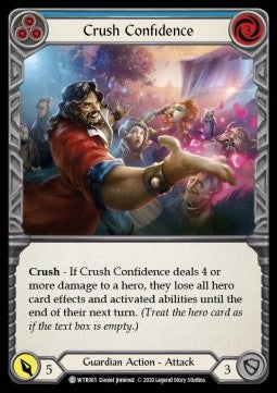 Crush Confidence (Blue) (Normal)⁣ - Welcome to Rathe - Unlimited⁣ (Common)⁣ [WTR065]