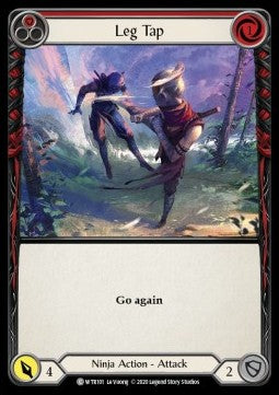 Leg Tap (Red) (Normal)⁣ - Welcome to Rathe - Unlimited⁣ (Common)⁣ [WTR101]