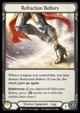 Refraction Bolters (Rainbow Foil)⁣ - Welcome to Rathe - Unlimited⁣ (Common)⁣ [WTR117]