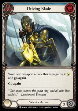 Driving Blade (Blue) (Normal)⁣ - Welcome to Rathe - Unlimited⁣ (Common)⁣ [WTR146]