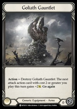 Goliath Gauntlet (Rainbow Foil) - Welcome to Rathe - Unlimited (Common) [WTR-U-WTR153]