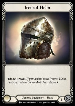 Ironrot Helm (Normal)⁣ - Welcome to Rathe - Unlimited⁣ (Common)⁣ [WTR155]