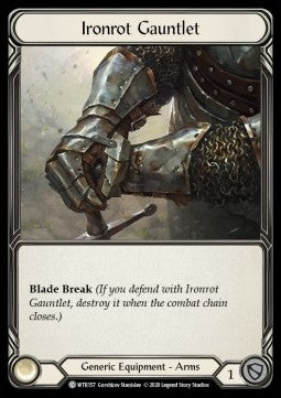 Ironrot Gauntlet (Normal)⁣ - Welcome to Rathe - Unlimited⁣ (Common)⁣ [WTR157]