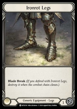 Ironrot Legs (Rainbow Foil) - Welcome to Rathe - Unlimited (Common) [WTR-U-WTR158]