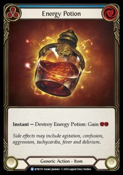 Energy Potion (Rainbow Foil) - Welcome to Rathe - Unlimited (Rare) [WTR-U-WTR170]