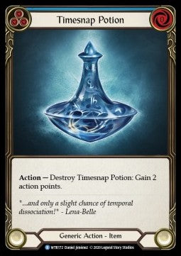 Timesnap Potion (Normal)⁣ - Welcome to Rathe - Unlimited⁣ (Rare)⁣ [WTR172]
