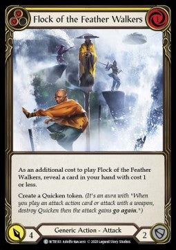 Flock of the Feather Walkers (Yellow) (Normal)⁣ - Welcome to Rathe - Unlimited⁣ (Common)⁣ [WTR183]