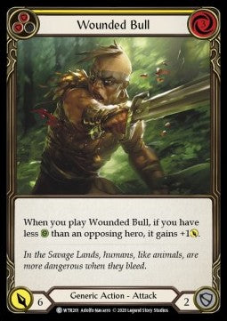 Wounded Bull (Yellow) (Normal)⁣ - Welcome to Rathe - Unlimited⁣ (Common)⁣ [WTR201]