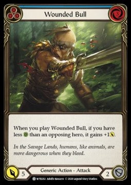 Wounded Bull (Blue) (Normal)⁣ - Welcome to Rathe - Unlimited⁣ (Common)⁣ [WTR202]